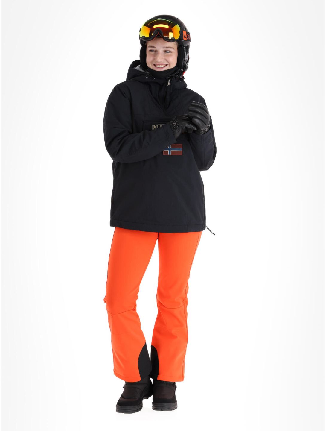 Napapijri, Rainforest W Winter 5 anorak mujeres Black 041 negro 