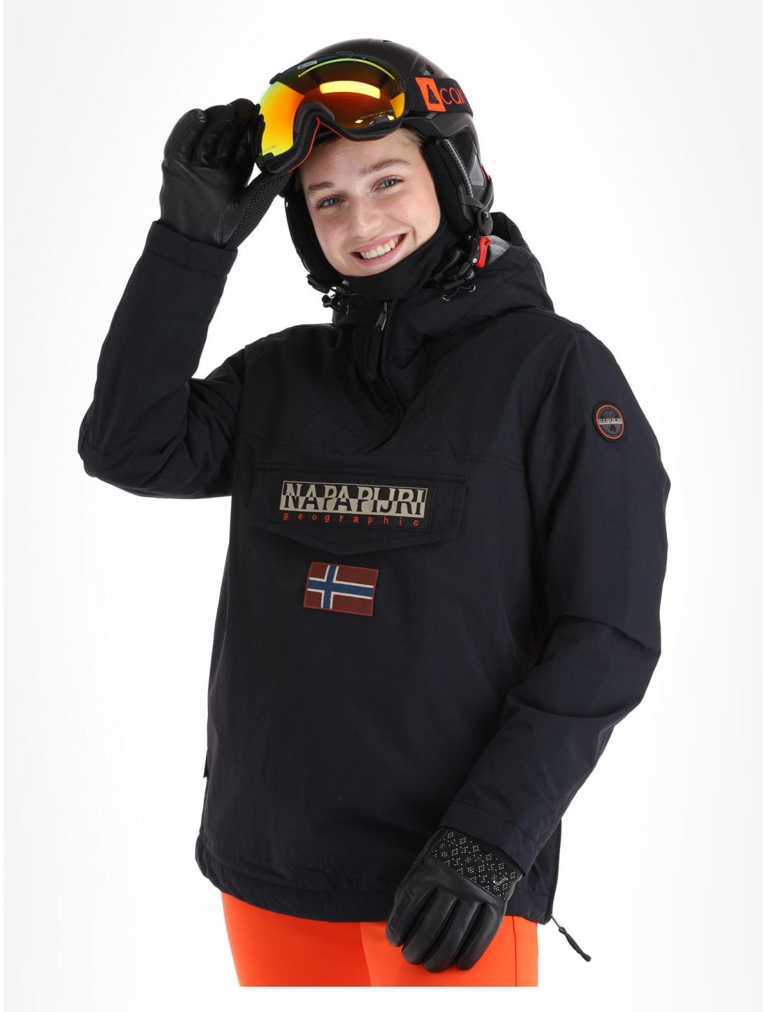 Napapijri, Rainforest W Winter 5 anorak mujeres Black 041 negro 