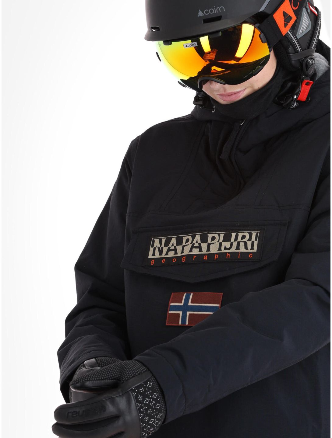 Napapijri, Rainforest W Winter 5 anorak mujeres Black 041 negro 