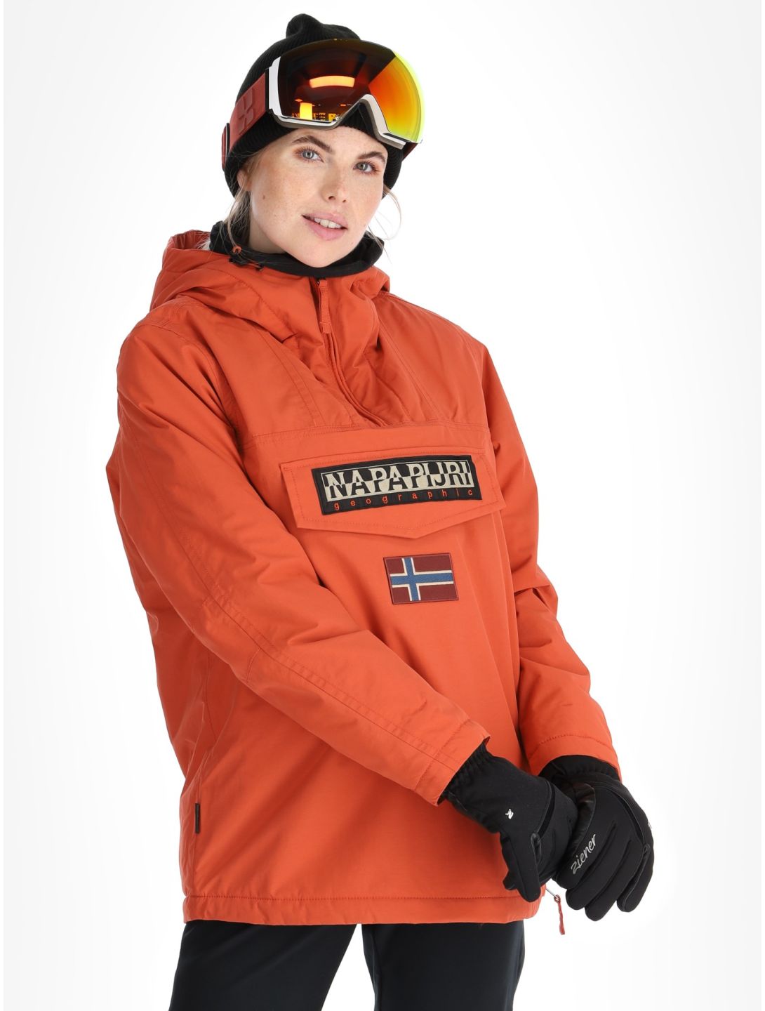 Napapijri, Rainforest W Winter 5 anorak mujeres Red Sauce rojo 