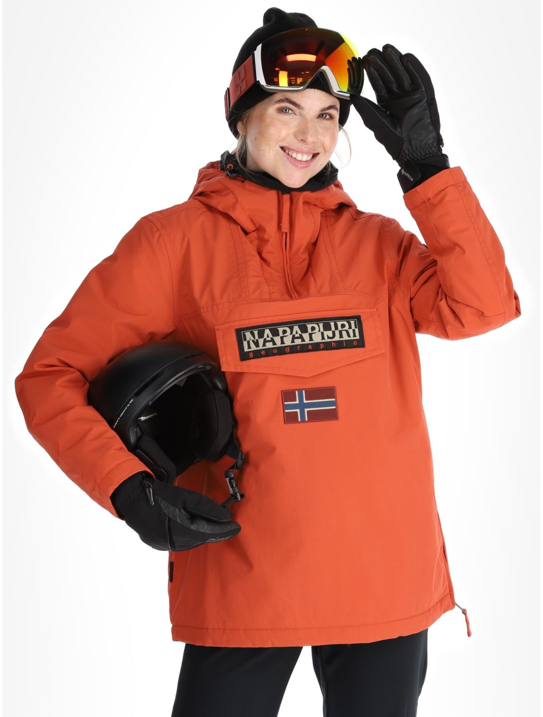 Napapijri, Rainforest W Winter 5 anorak mujeres Red Sauce rojo 