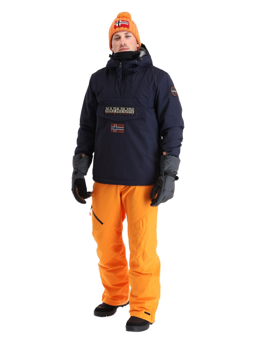 Napapijri, Rainforest Winter 3 anorak hombres Blue Marine azul 