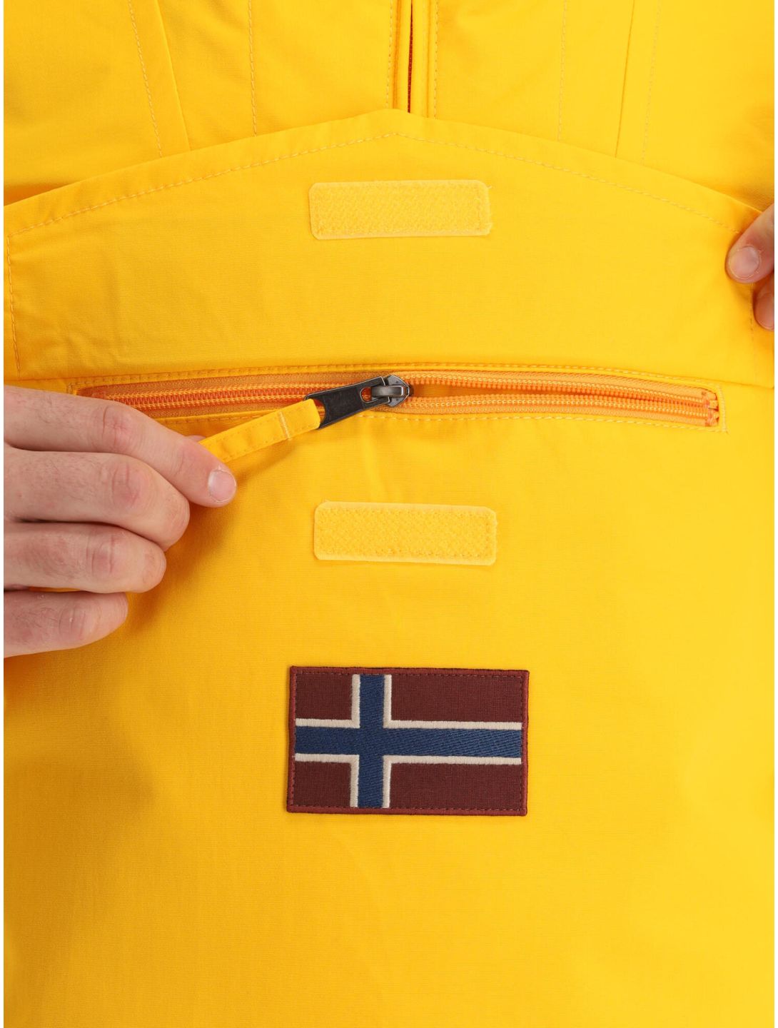 Napapijri, Rainforest Winter 3 (2022/2023) anorak hombres ray amarillo 