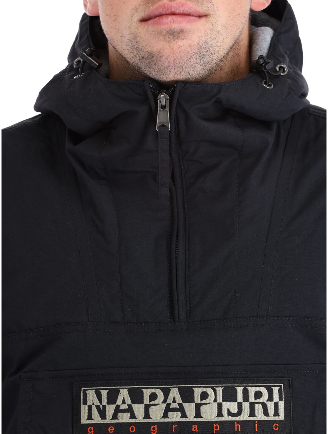 Napapijri, Rainforest Winter 3 anorak hombres Black negro 