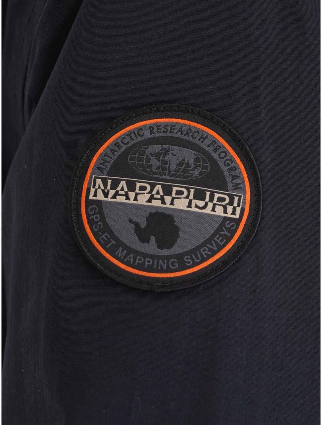 Napapijri, Rainforest Winter 3 anorak hombres Black negro 