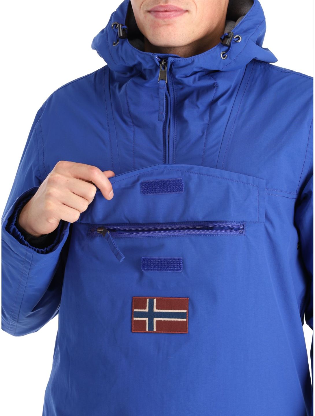 Napapijri, Rainforest Winter 3 anorak hombres Blu Mazarin B5A azul 