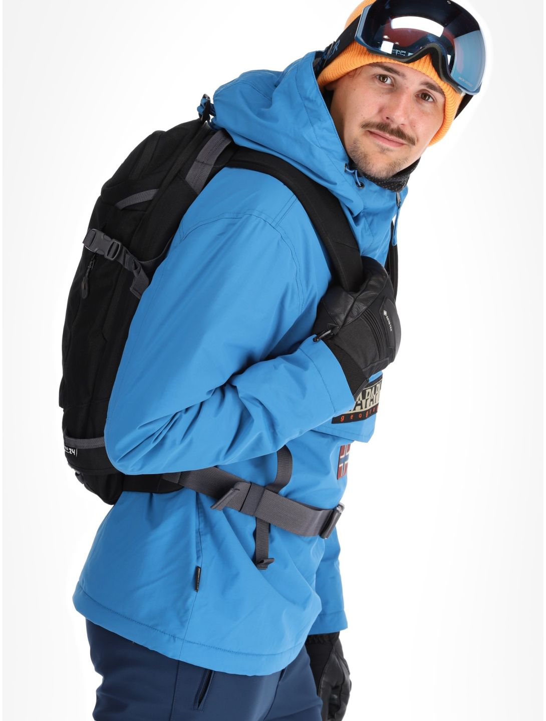 Napapijri, Rainforest Winter 3 anorak hombres Blue Sapphire azul 