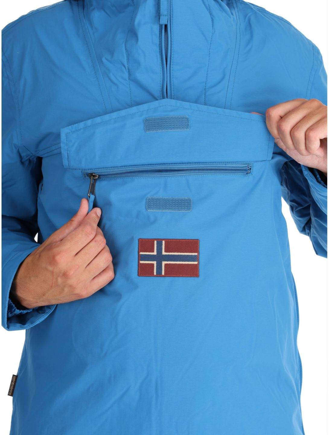 Napapijri, Rainforest Winter 3 anorak hombres Blue Sapphire azul 