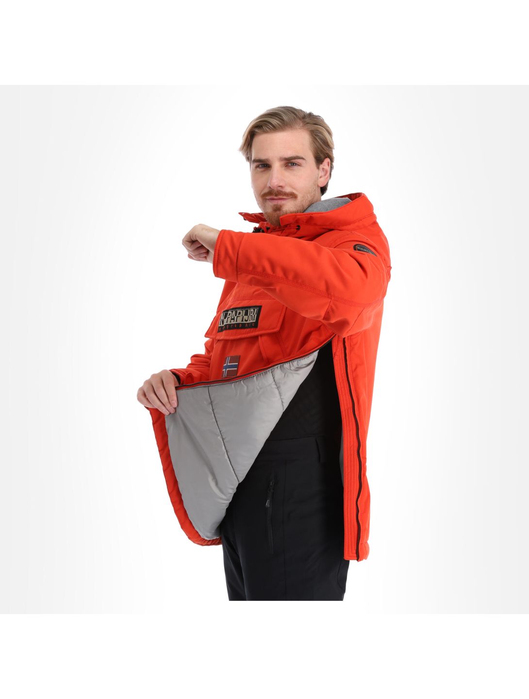 Napapijri, Skidoo 4 (2022/2023) anorak hombres poppy rojo 