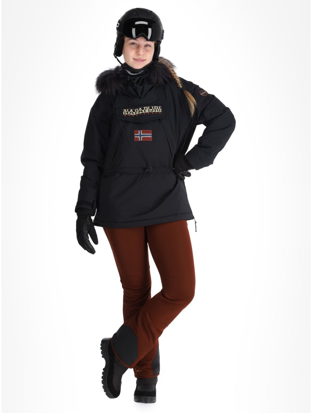 Napapijri, Skidoo W 2.0 anorak mujeres Black negro 