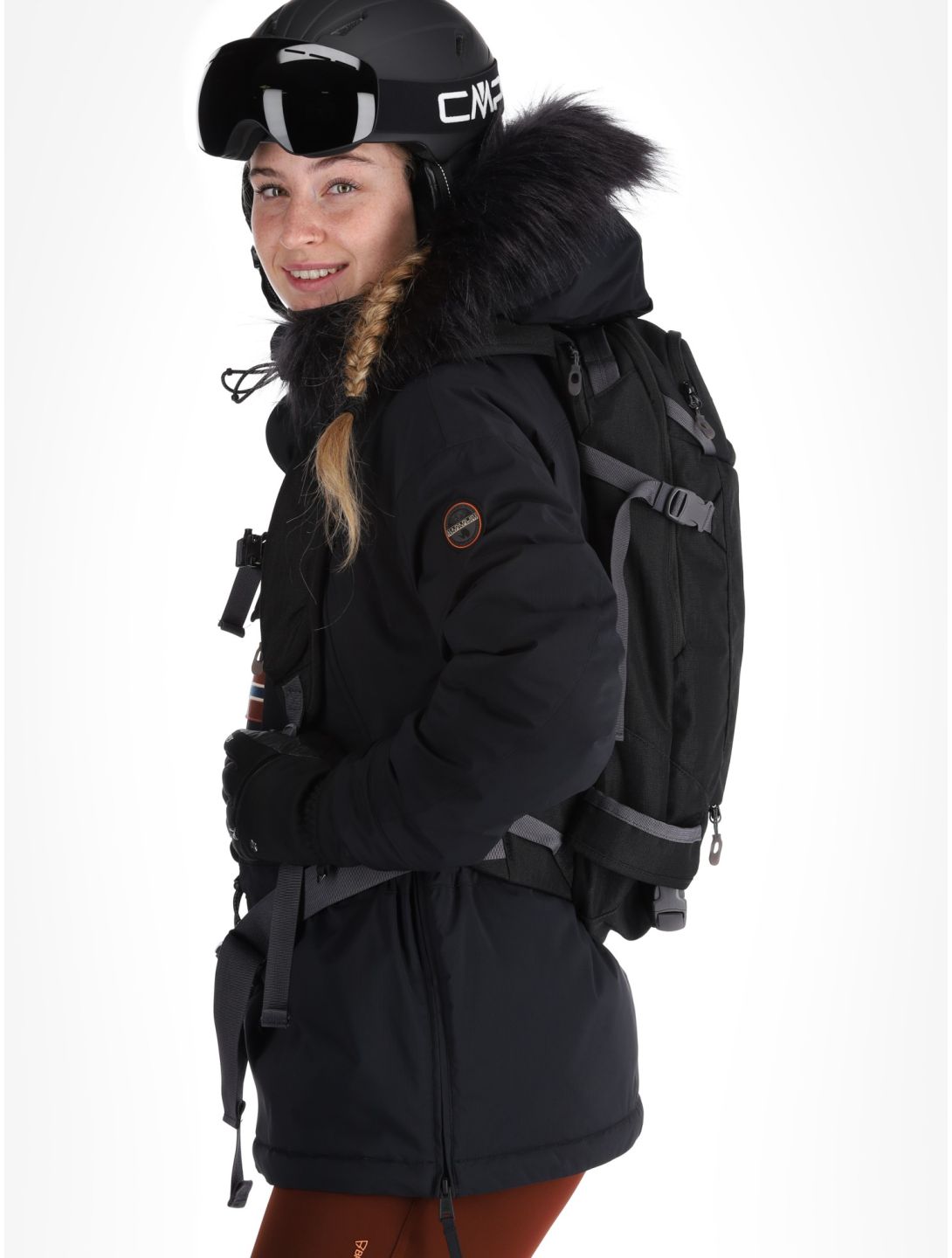 Napapijri, Skidoo W 2.0 anorak mujeres Black negro 