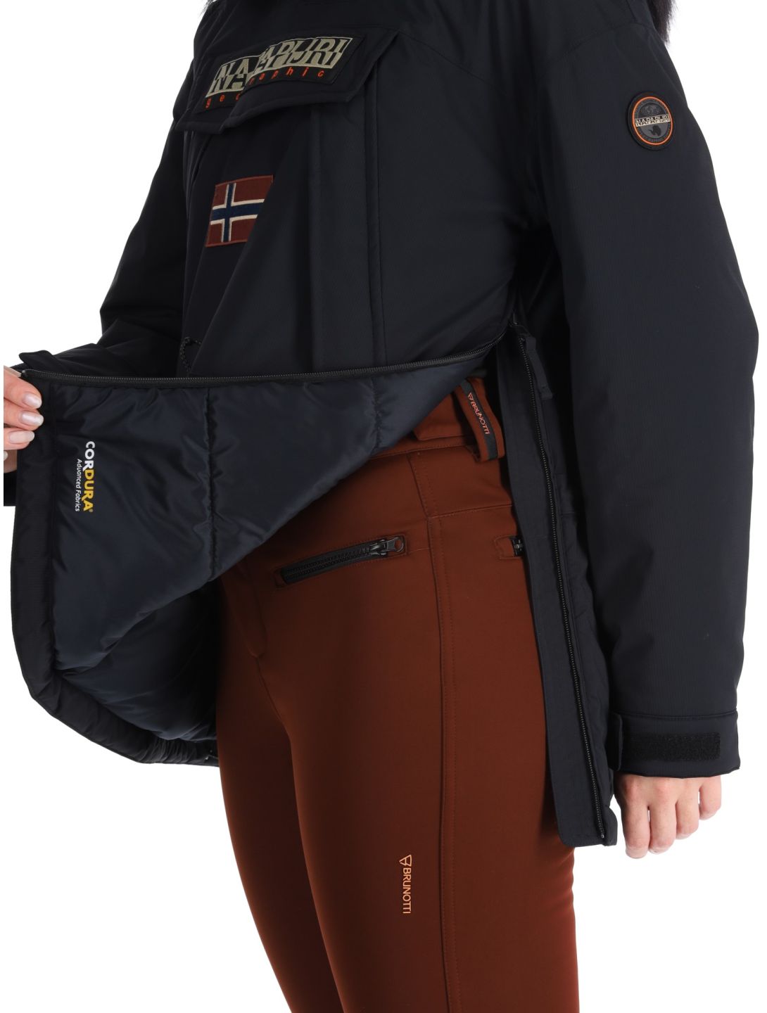 Napapijri, Skidoo W 2.0 anorak mujeres Black negro 