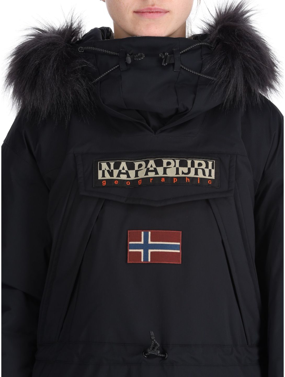 Napapijri, Skidoo W 2.0 anorak mujeres Black negro 