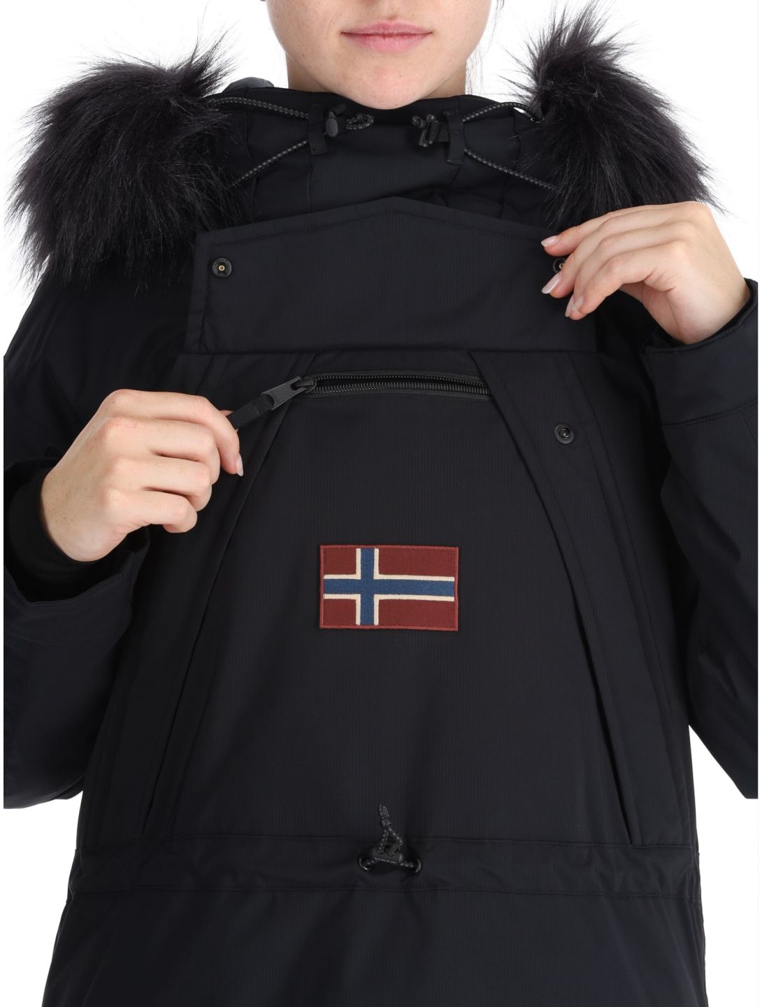 Napapijri, Skidoo W 2.0 anorak mujeres Black negro 