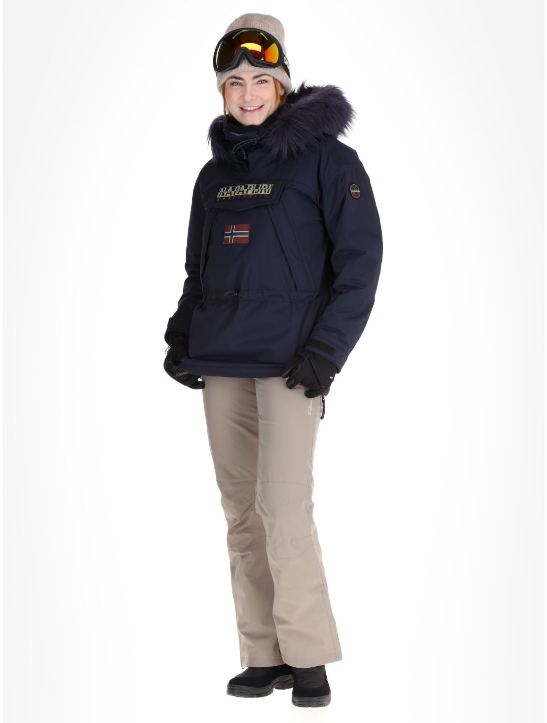 Napapijri, Skidoo W 2.0 anorak mujeres Blue Marine azul 