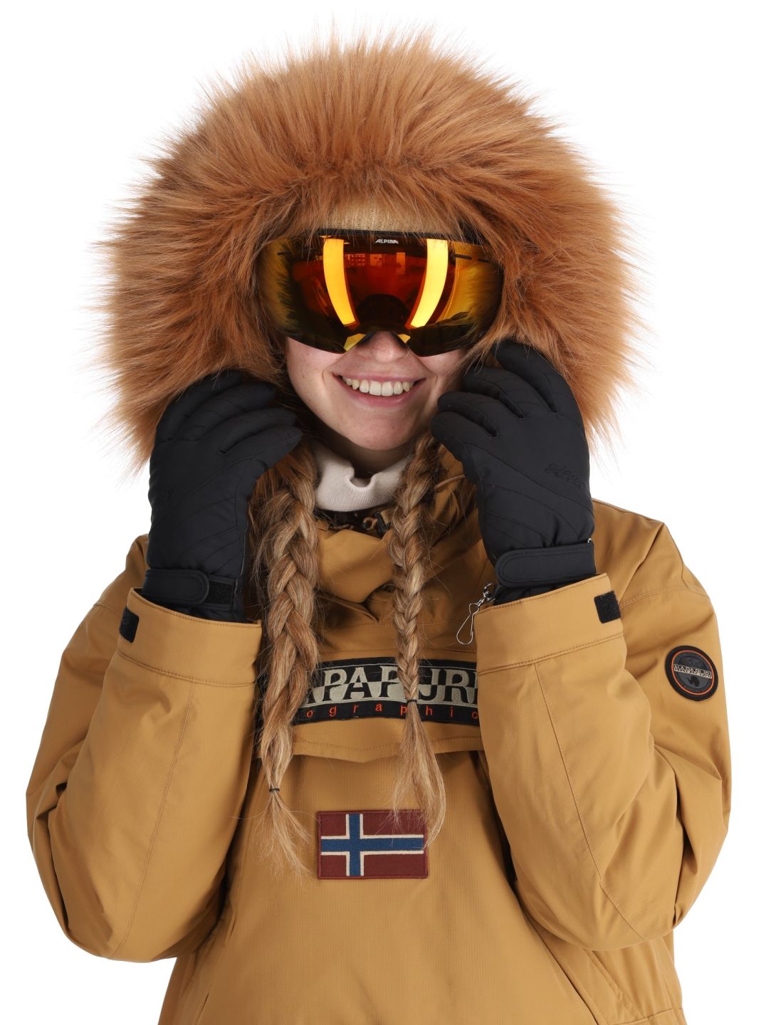 Napapijri, Skidoo W 2.0 anorak mujeres Brown Tobacco marrón 