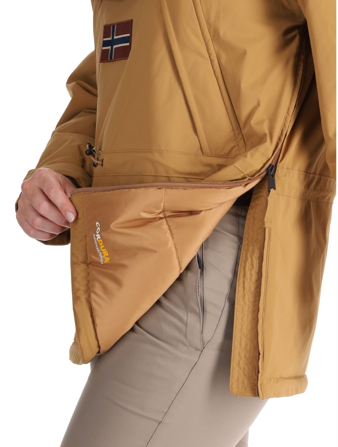 Napapijri, Skidoo W 2.0 anorak mujeres Brown Tobacco marrón 