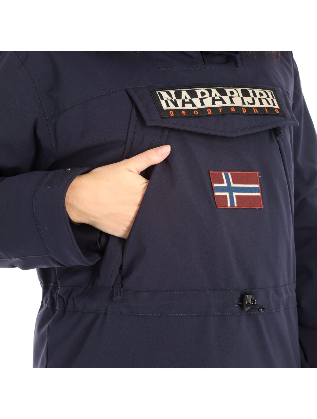 Napapijri, Skidoo Wom Ef 3 anorak mujeres marine azul 