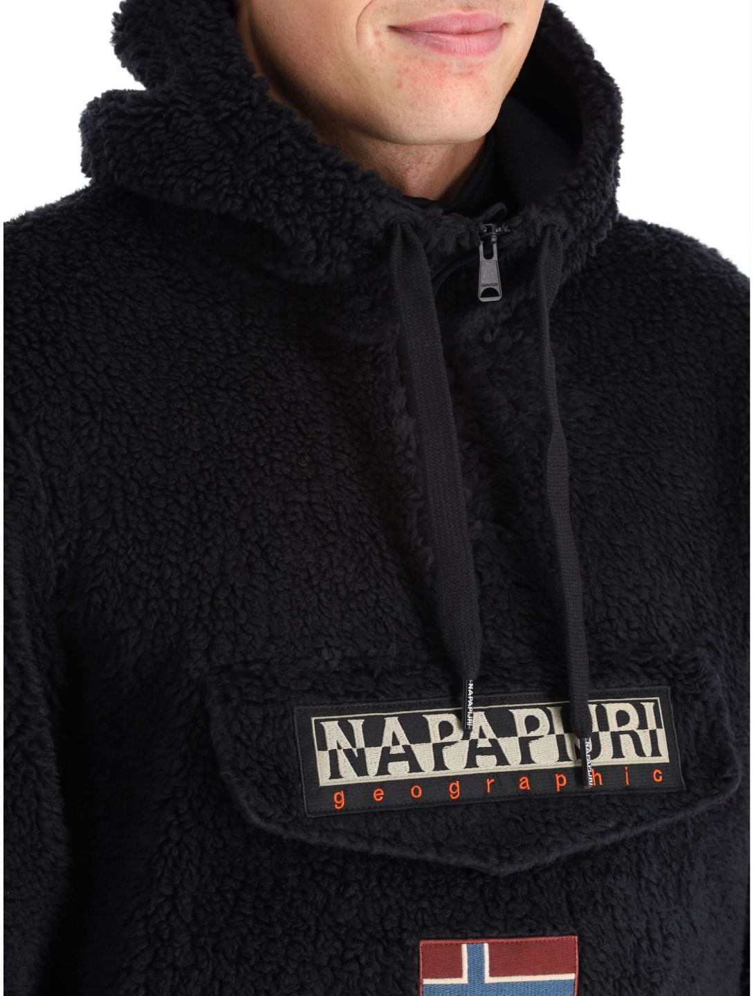 Napapijri, T-Burgee Hzh sudadera hombres Black 041 negro 