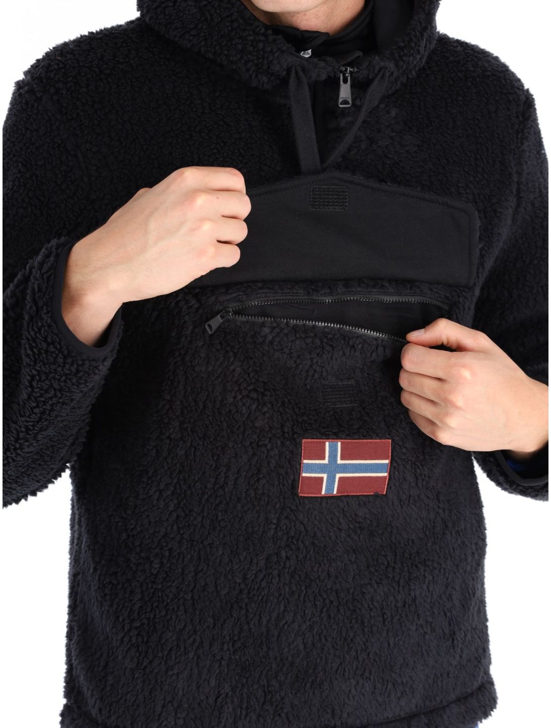 Napapijri, T-Burgee Hzh sudadera hombres Black 041 negro 