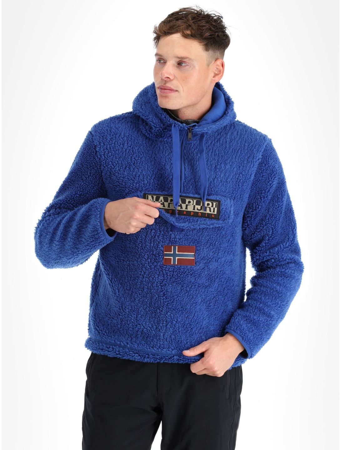 Napapijri, T-Burgee Hzh sudadera hombres Blu Mazarin B5A azul 