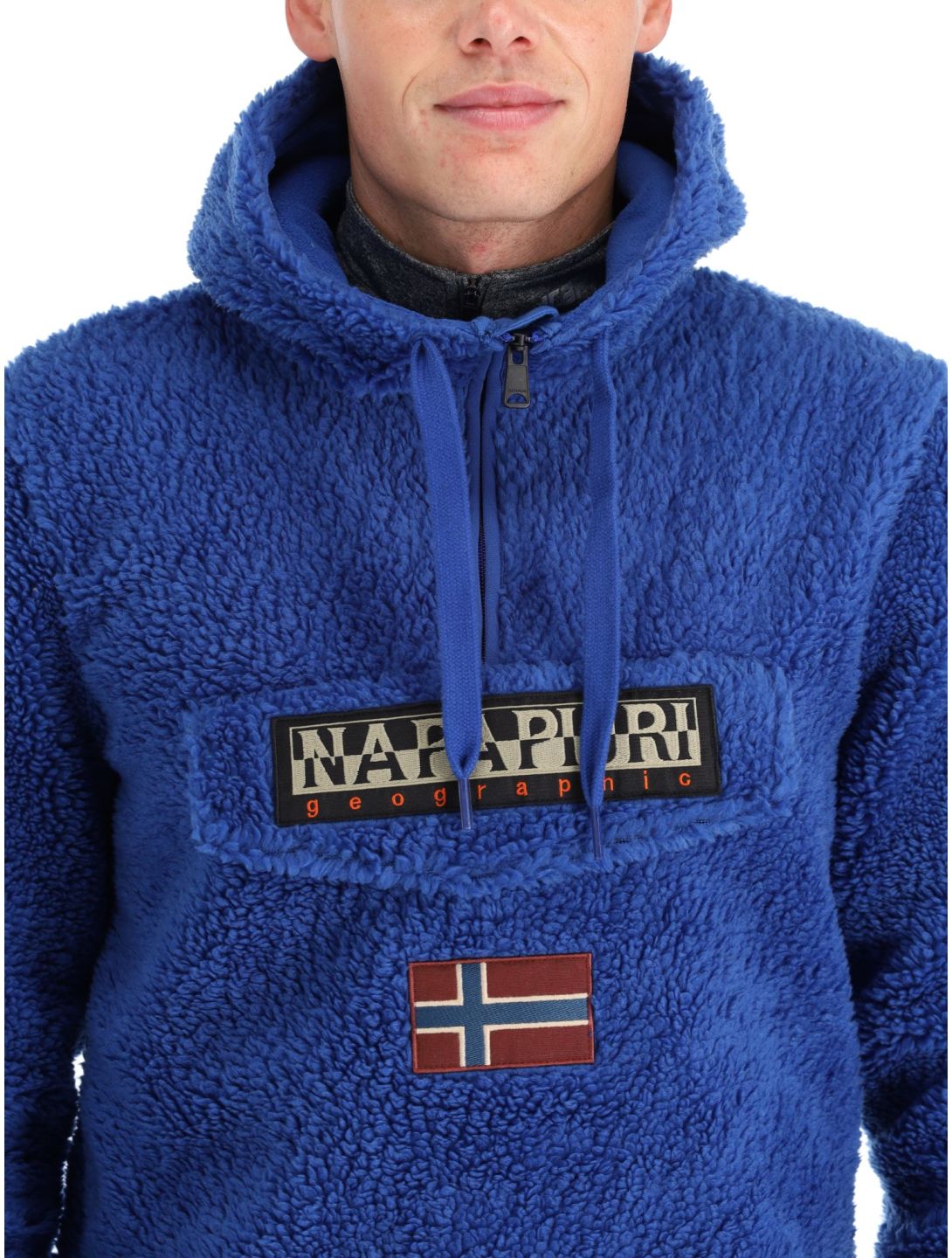 Napapijri, T-Burgee Hzh sudadera hombres Blu Mazarin B5A azul 