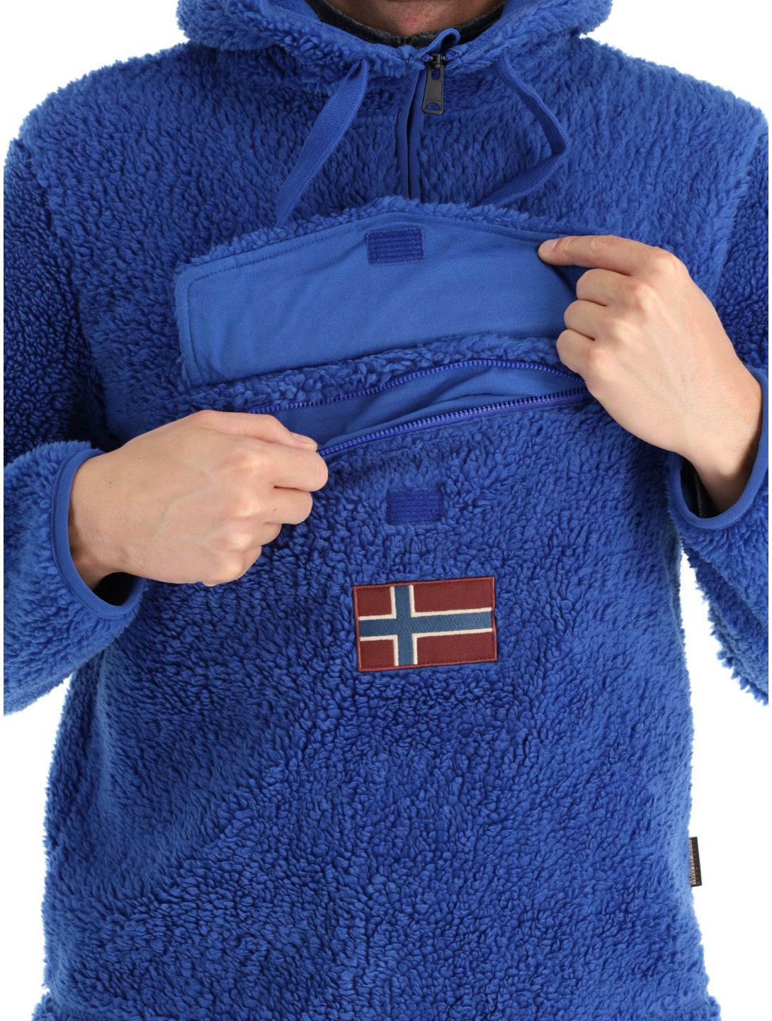 Napapijri, T-Burgee Hzh sudadera hombres Blu Mazarin B5A azul 