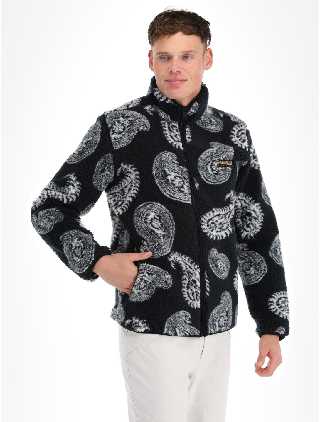 Napapijri, T-Holiday FZ chaleco hombres Paisley FW6 multicolor 