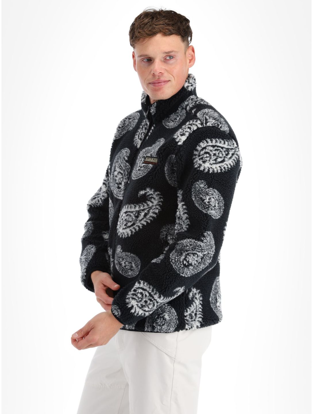 Napapijri, T-Holiday FZ chaleco hombres Paisley FW6 multicolor 