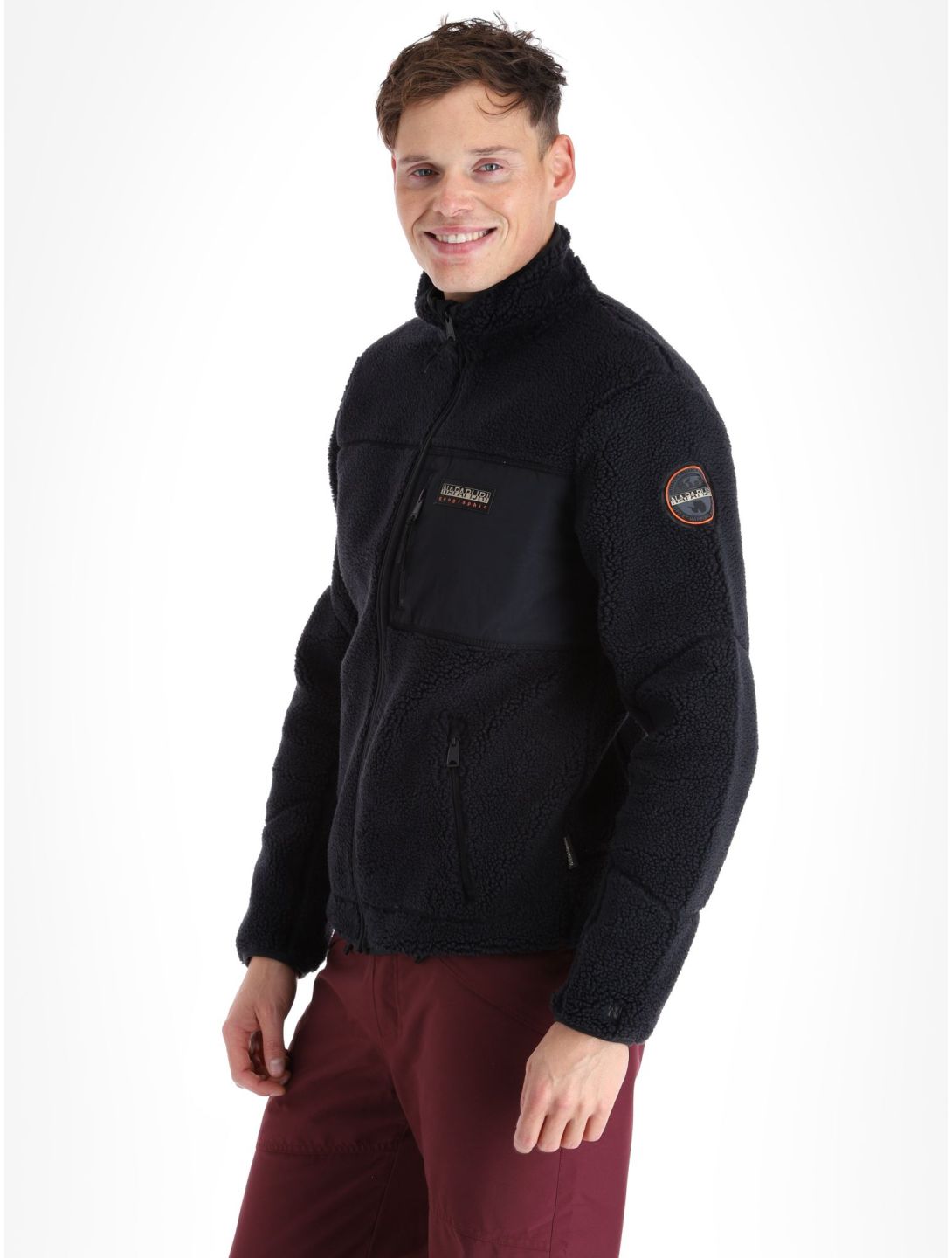 Napapijri, Yupik FZ 3 chaleco hombres Black 041 negro 