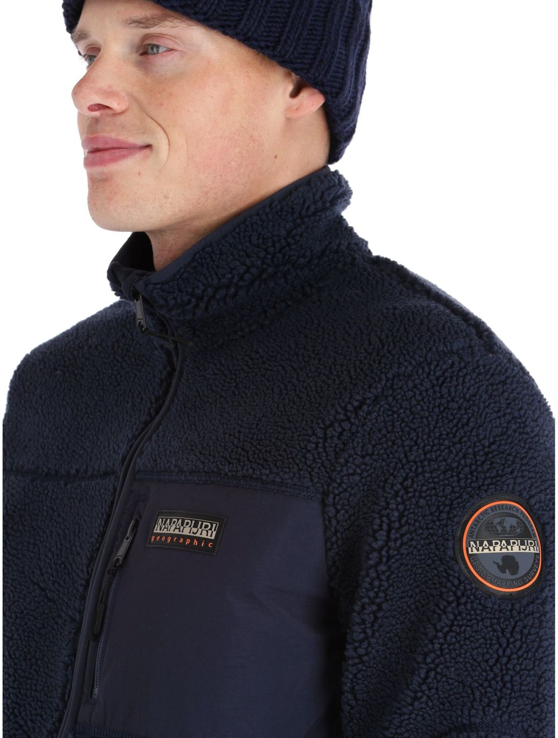 Napapijri, Yupik FZ 3 chaleco hombres Blue Marine azul 