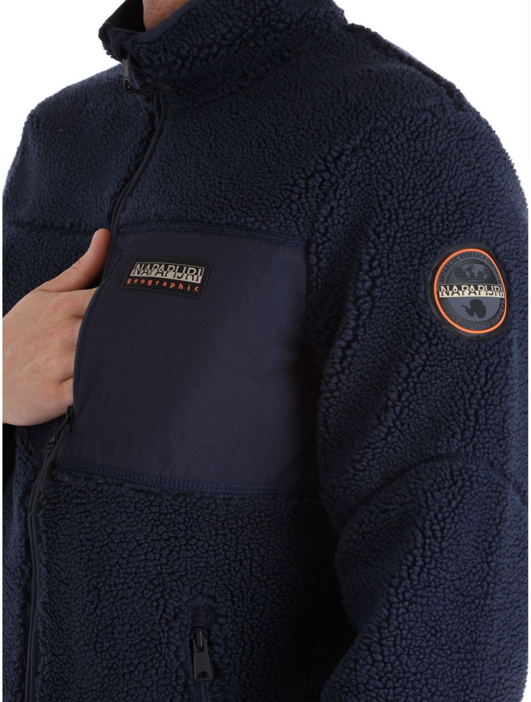 Napapijri, Yupik FZ 3 chaleco hombres Blue Marine azul 