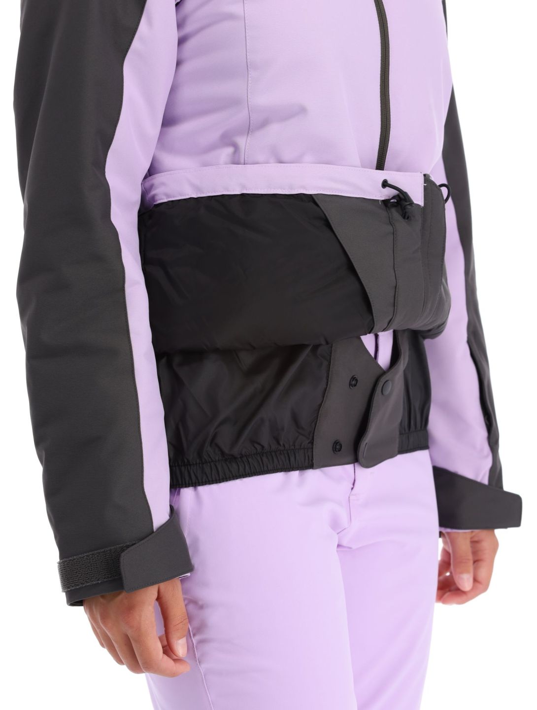 O'Neill, Aplite chaqueta de esquí mujeres Raven Colour Block gris, rosa 