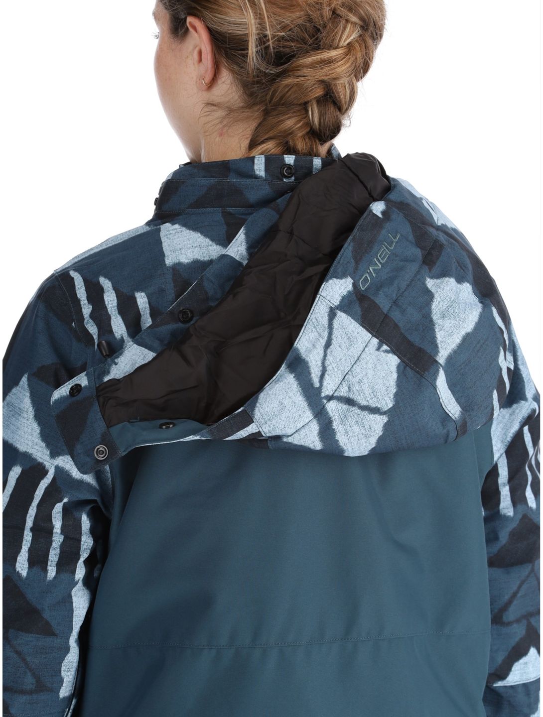 O'Neill, Aplite Plus chaqueta de esquí mujeres Blue Triangle Ikat azul 