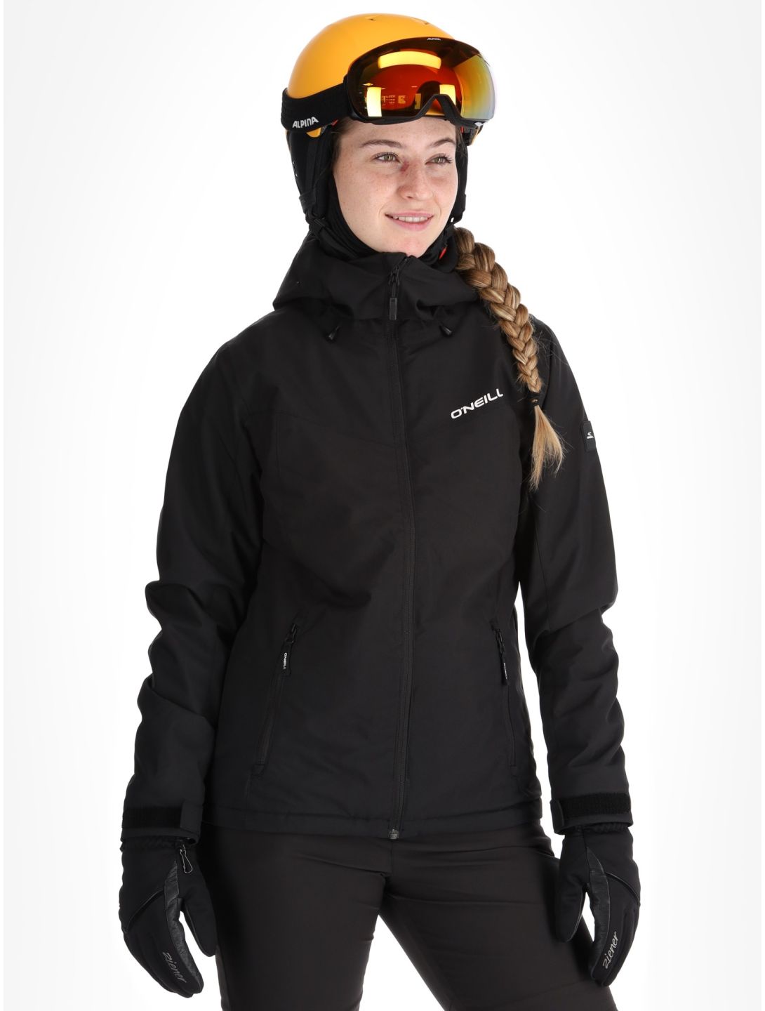 O'Neill, Aplite Snow chaqueta de esquí mujeres Black Out negro 