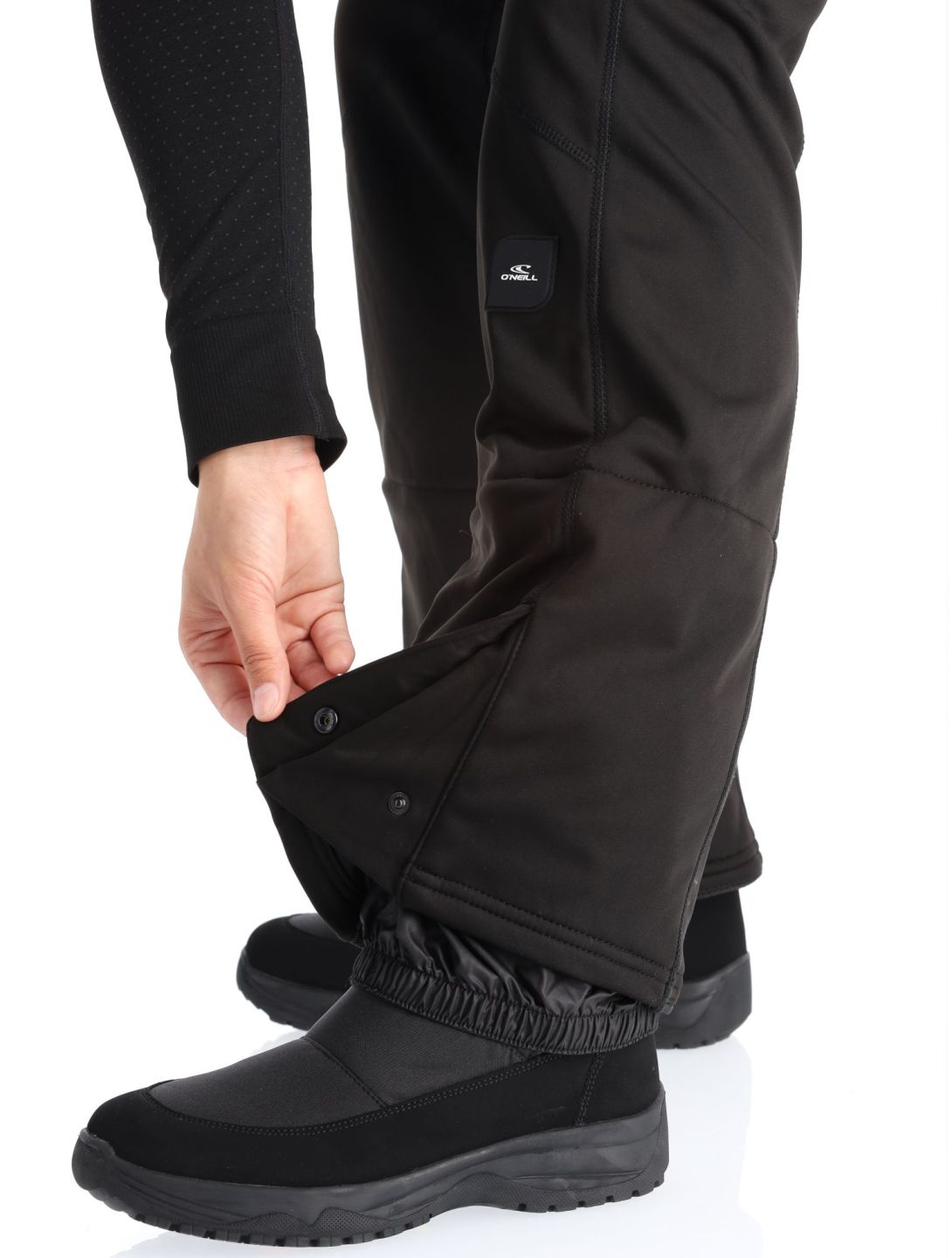 O'Neill, Blessed pantalones de esquí softshell mujeres Black Out negro 