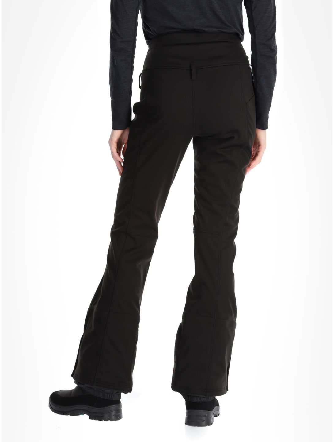 O'Neill, Blessed Softshell Hybdrid Skinny pantalones de esquí softshell mujeres Black Out negro 