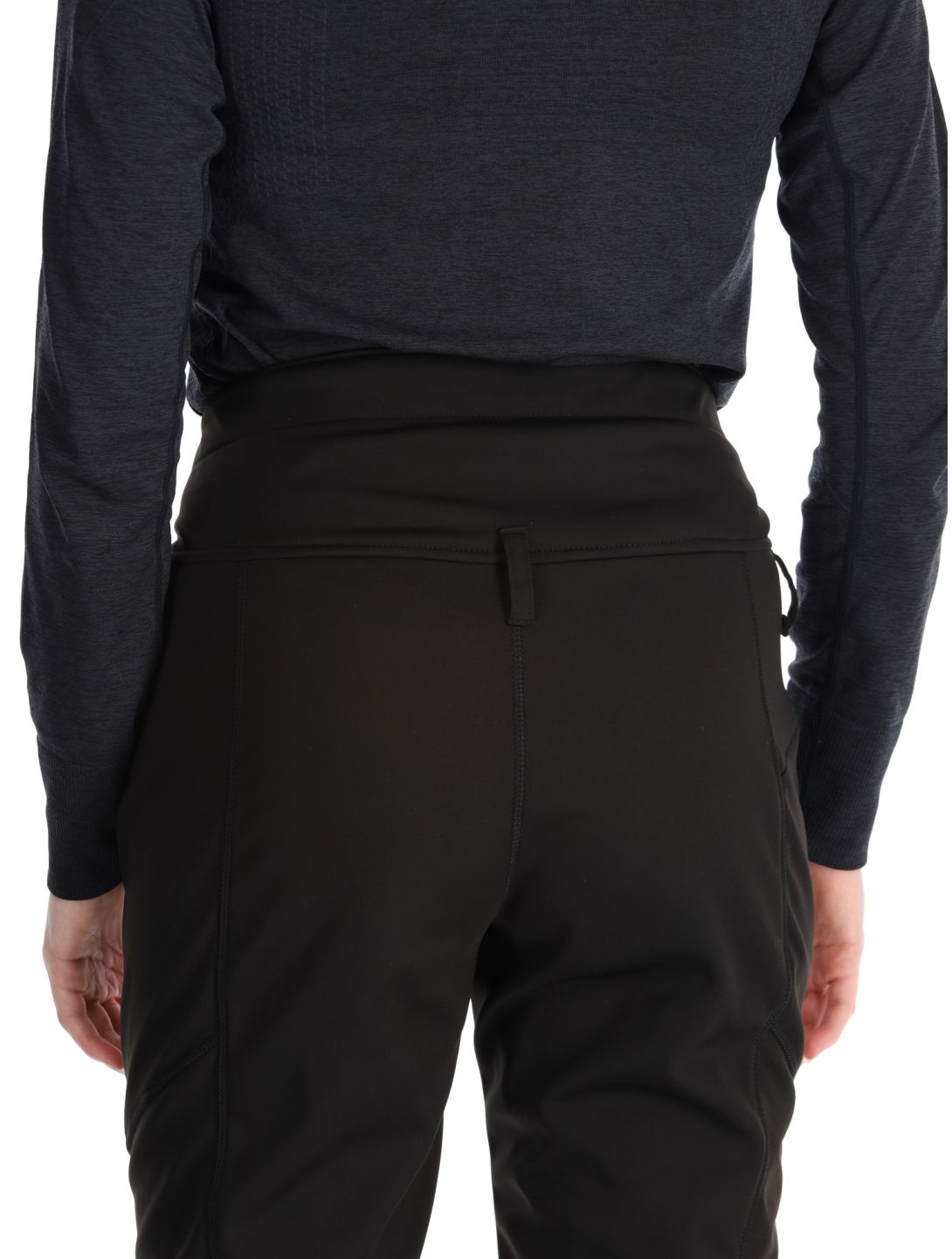 O'Neill, Blessed Softshell Hybdrid Skinny pantalones de esquí softshell mujeres Black Out negro 