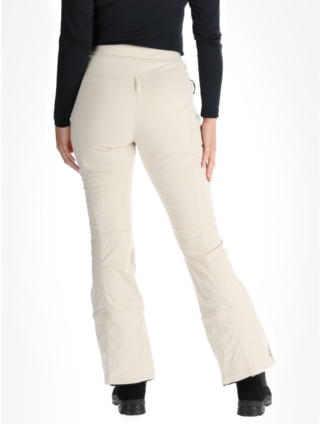 O'Neill, Blessed Softshell Hybrid Skinny pantalones de esquí softshell mujeres Atmosphere blanco 