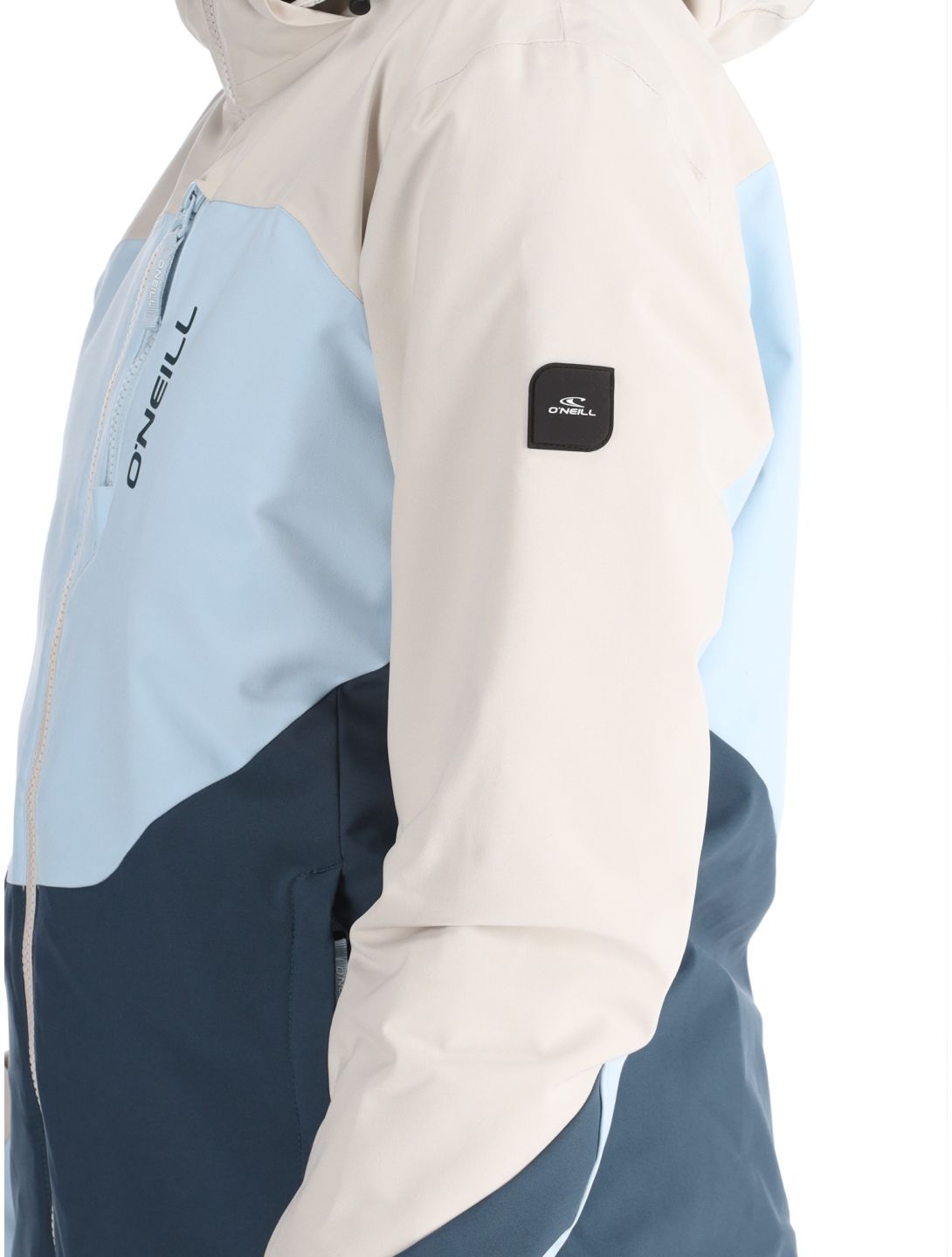 O'Neill, Carbonite Snow chaqueta de esquí mujeres Atmosphere Colour Block azul, blanco 