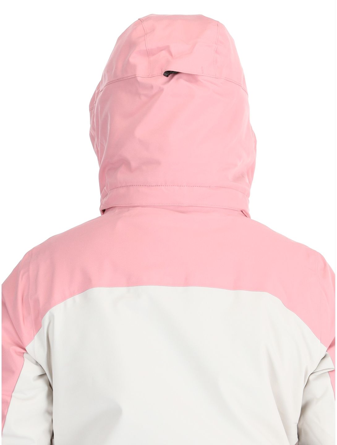 O'Neill, Carbonite Snow chaqueta de esquí mujeres Genuine Pink Colour Block blanco, marrón, rosa 