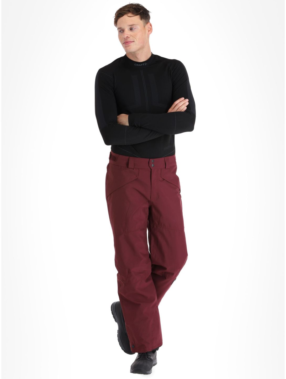 O'Neill, Hammer pantalones de esquí hombres Windsor Wine borgoña 