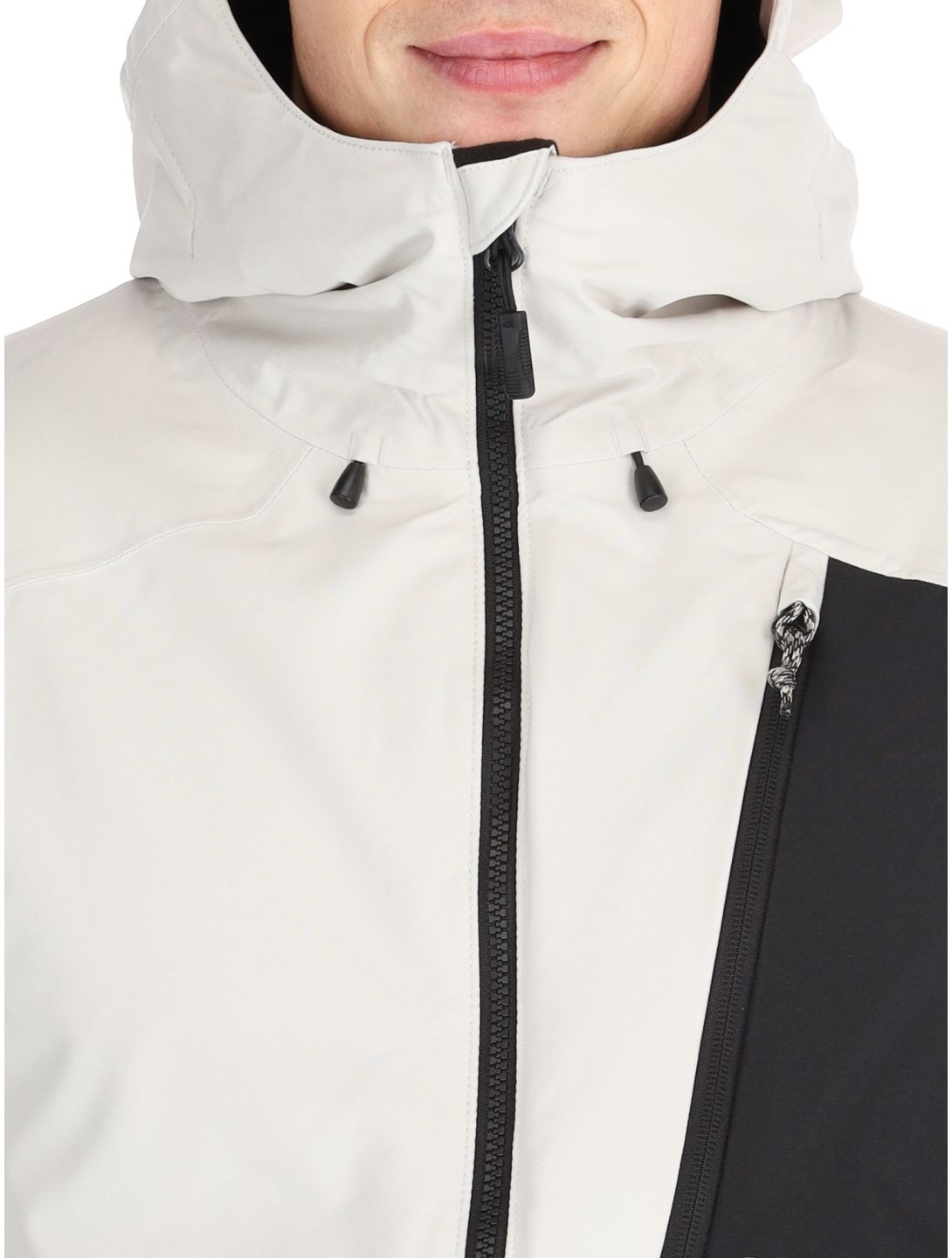 O'Neill, Hammer Block Snow chaqueta de esquí hombres Atmosphere Colour Block blanco, marrón, negro 