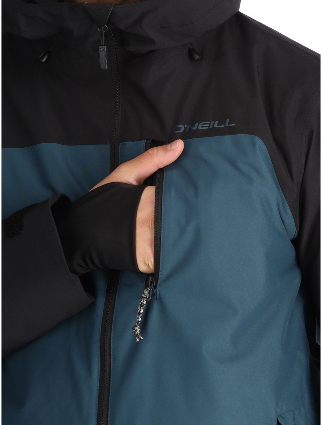 O'Neill, Hammer Plus Snow chaqueta de esquí hombres Alma Steel azul, negro 