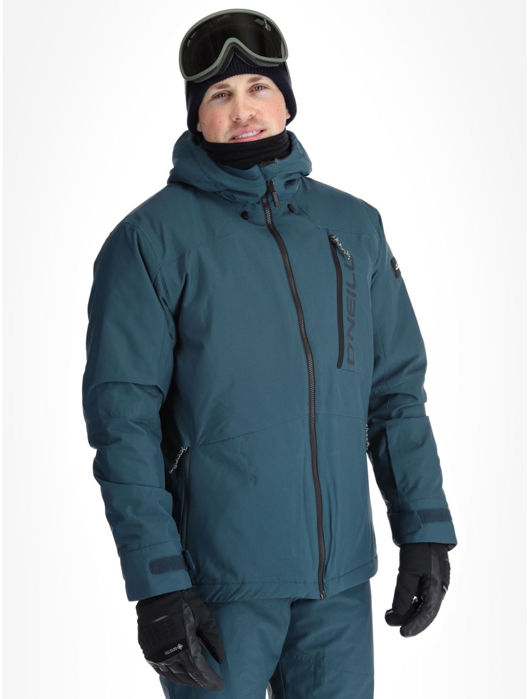 O'Neill, Hammer Snow chaqueta de esquí hombres Alma Steel azul 