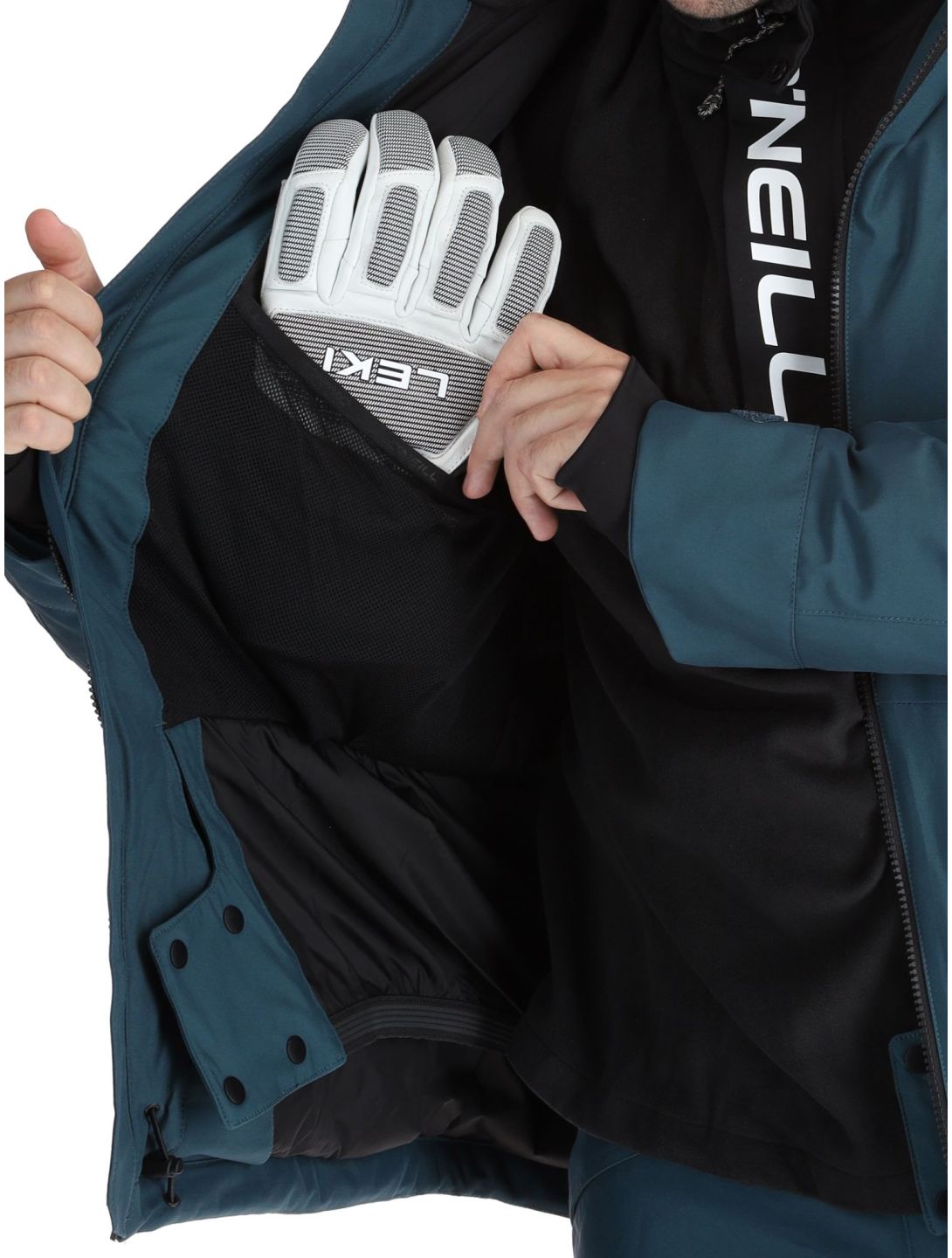 O'Neill, Hammer Snow chaqueta de esquí hombres Alma Steel azul 