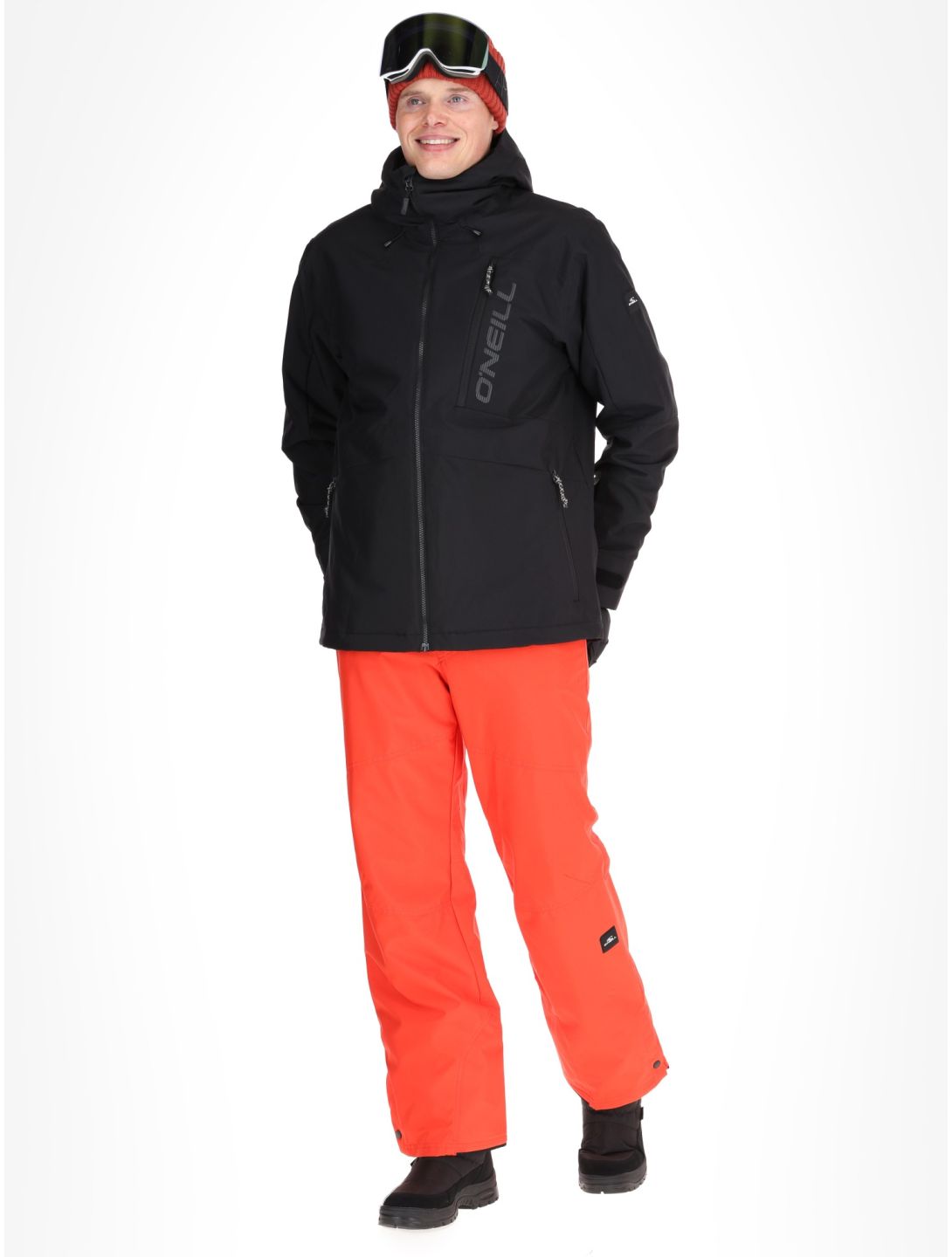 O'Neill, Hammer Snow chaqueta de esquí hombres Black Out negro 