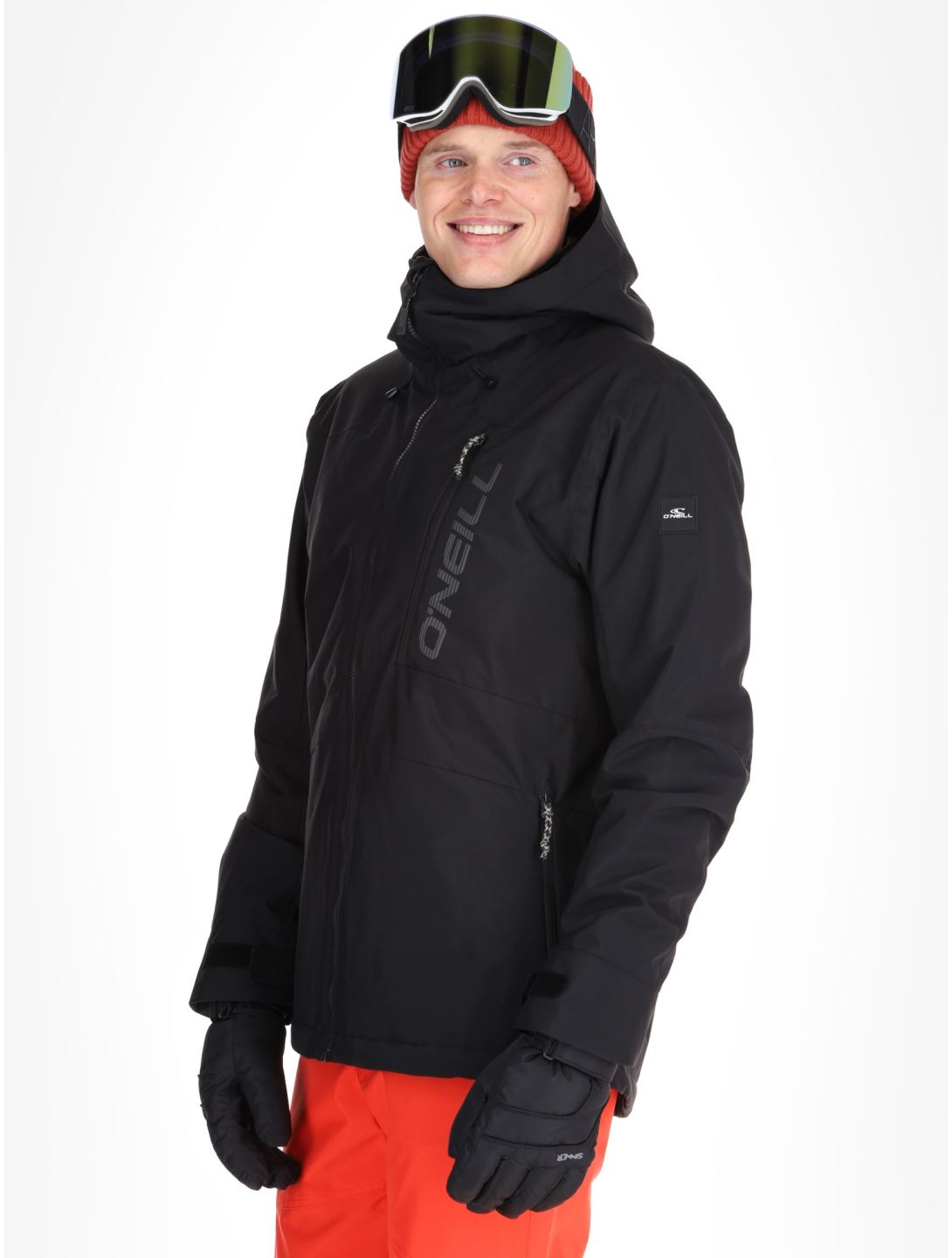 O'Neill, Hammer Snow chaqueta de esquí hombres Black Out negro 