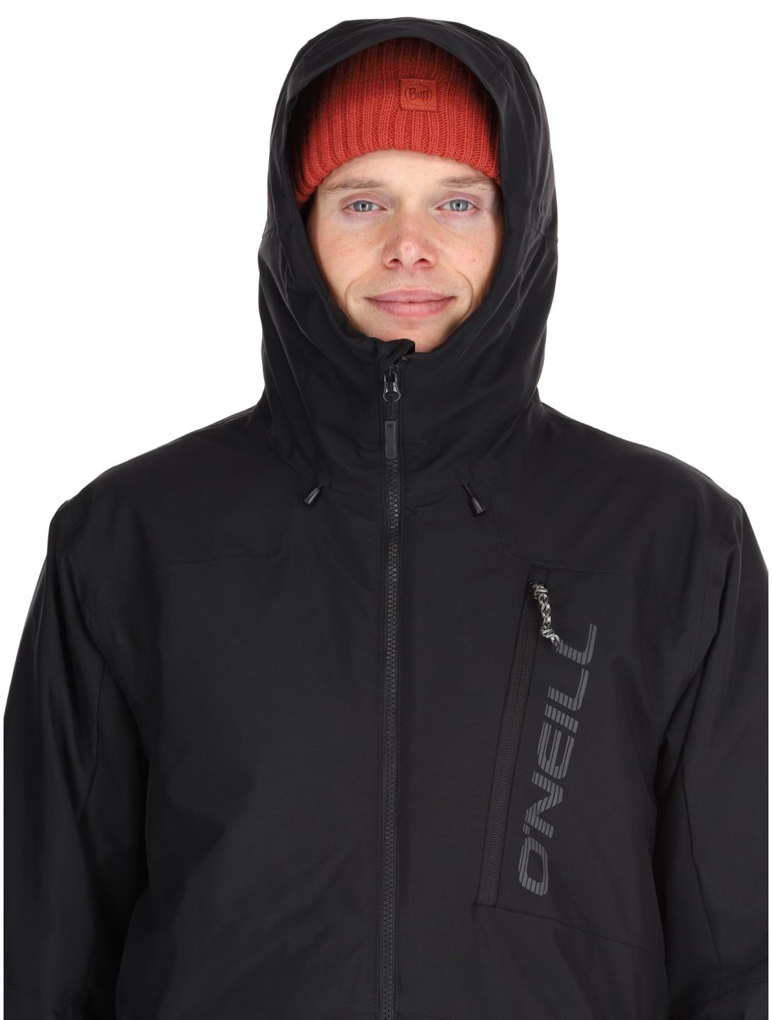 O'Neill, Hammer Snow chaqueta de esquí hombres Black Out negro 