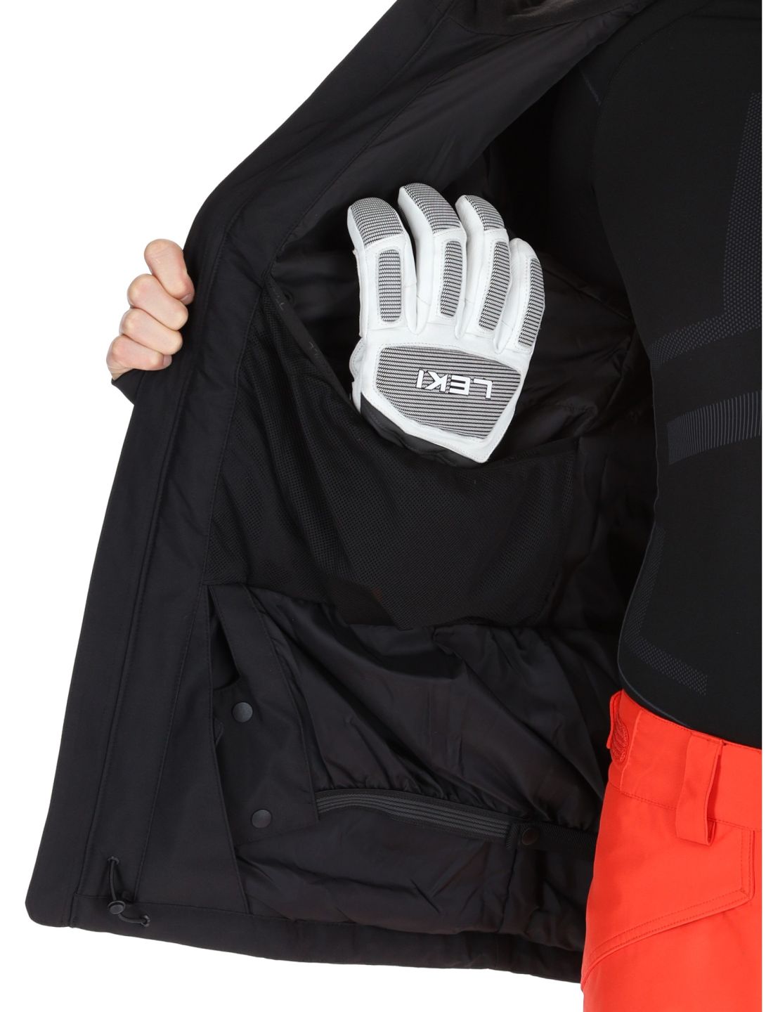 O'Neill, Hammer Snow chaqueta de esquí hombres Black Out negro 